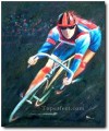 yxr0044 impressionism sport bicycle